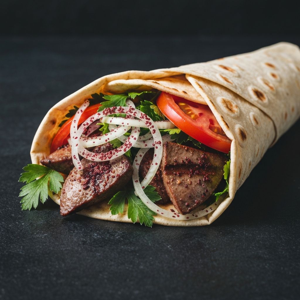 Ciğer Şiş Dürüm